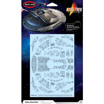 Star Trek NX-01 U.S.S.-Aufkleber Enterprise Aztec Aufkleber 2T 1:1000 – POL MKA054